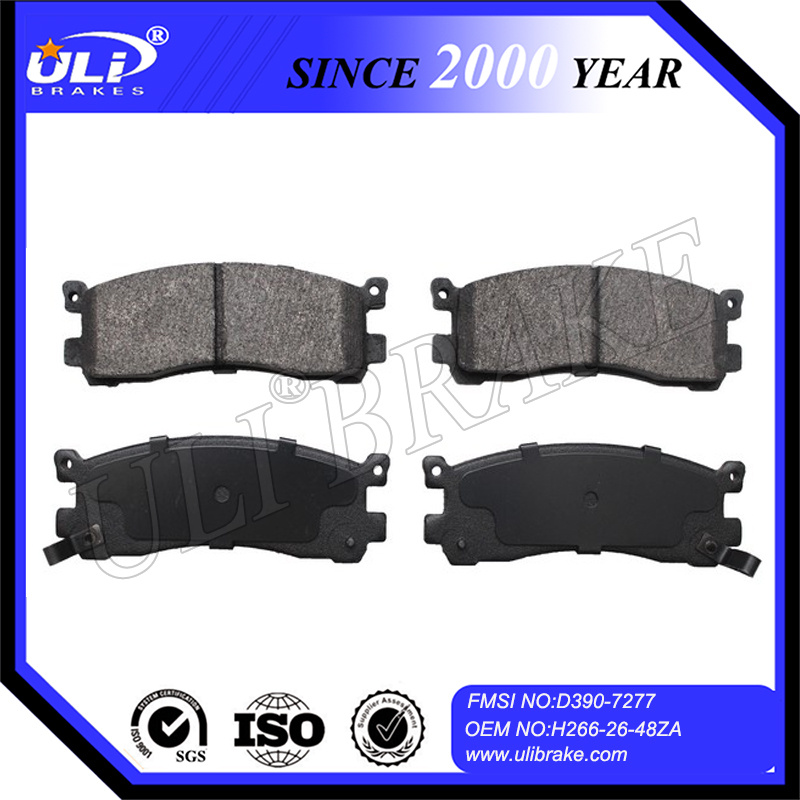 D390 Ceramic Car Auto Parts Disc Brake Pad