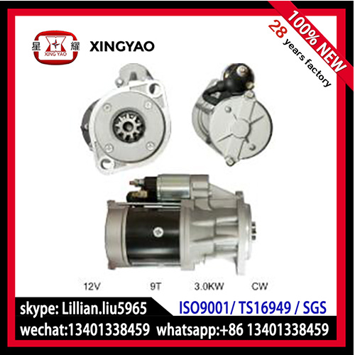 100% New Hitach Engine Starter Motor for Yanmar Divese Modellen (S14-102)