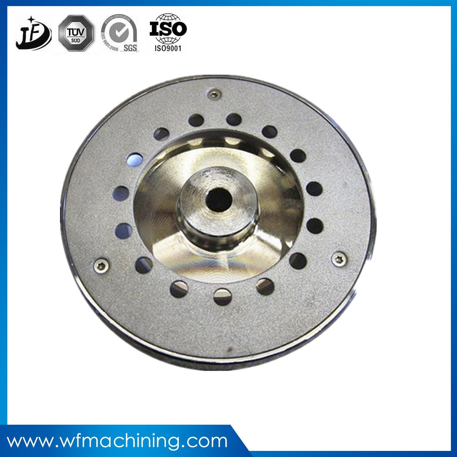 OEM Metal Iron Foundry Casting Dual Mass Fixed Pinion Gears Flywheel