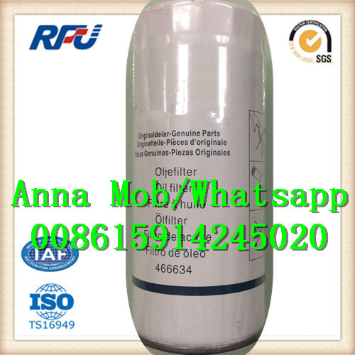 466634-3 High Qaulity Oil Filter for Volvo (OEM NO.: 466634-3)