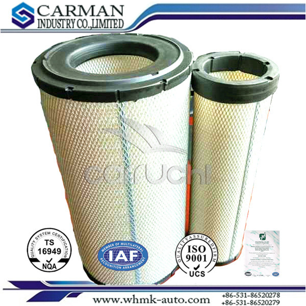 Af25523 Air Filter for Caterpillar Kumatsu Daf Volvo