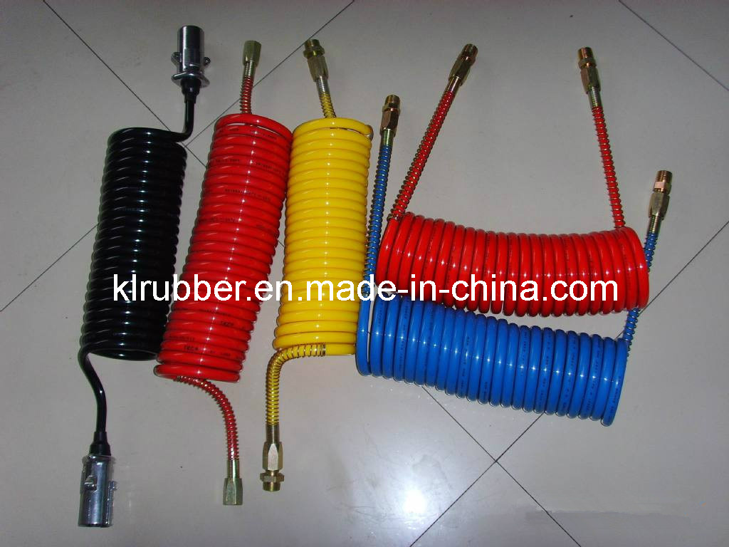 Spiral Nylon SAE J844 Air Brake Hose for Truck