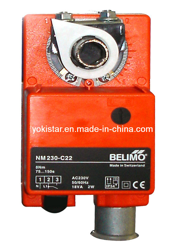 Electric Actuator for Spray Booth Equipment