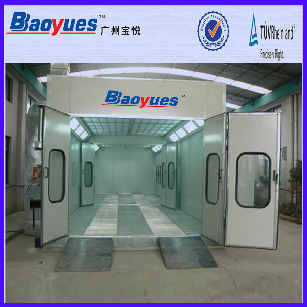 Economic CE Car Spray Booth by-1 with EPS Panel and Pneumatis Damper