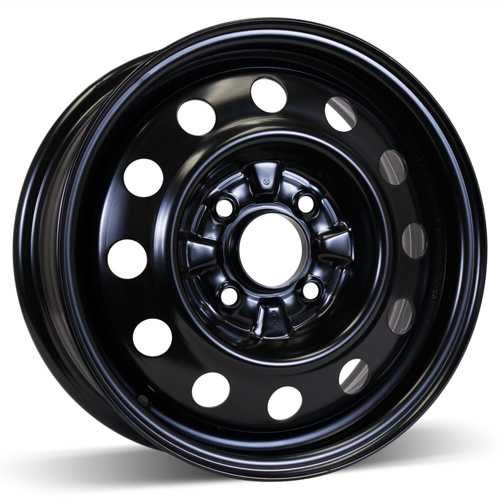 15X6 (4-114.3) Black Steel Winter Wheel Rim