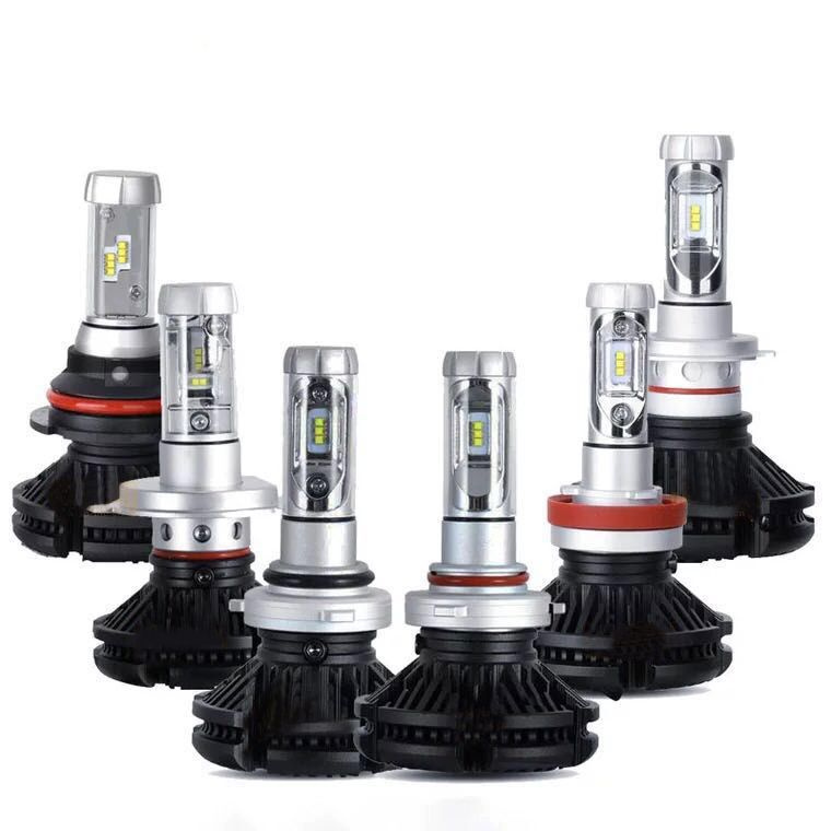 Super Brightness X3 LED Car Light, Change Colors Auto LED Headlight H4, H1, H13, 9006, 9007, 9005