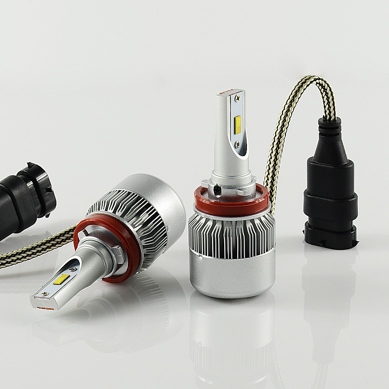 C6 H8 H9 H11 Csp 8000lm 72W LED Car Headlight