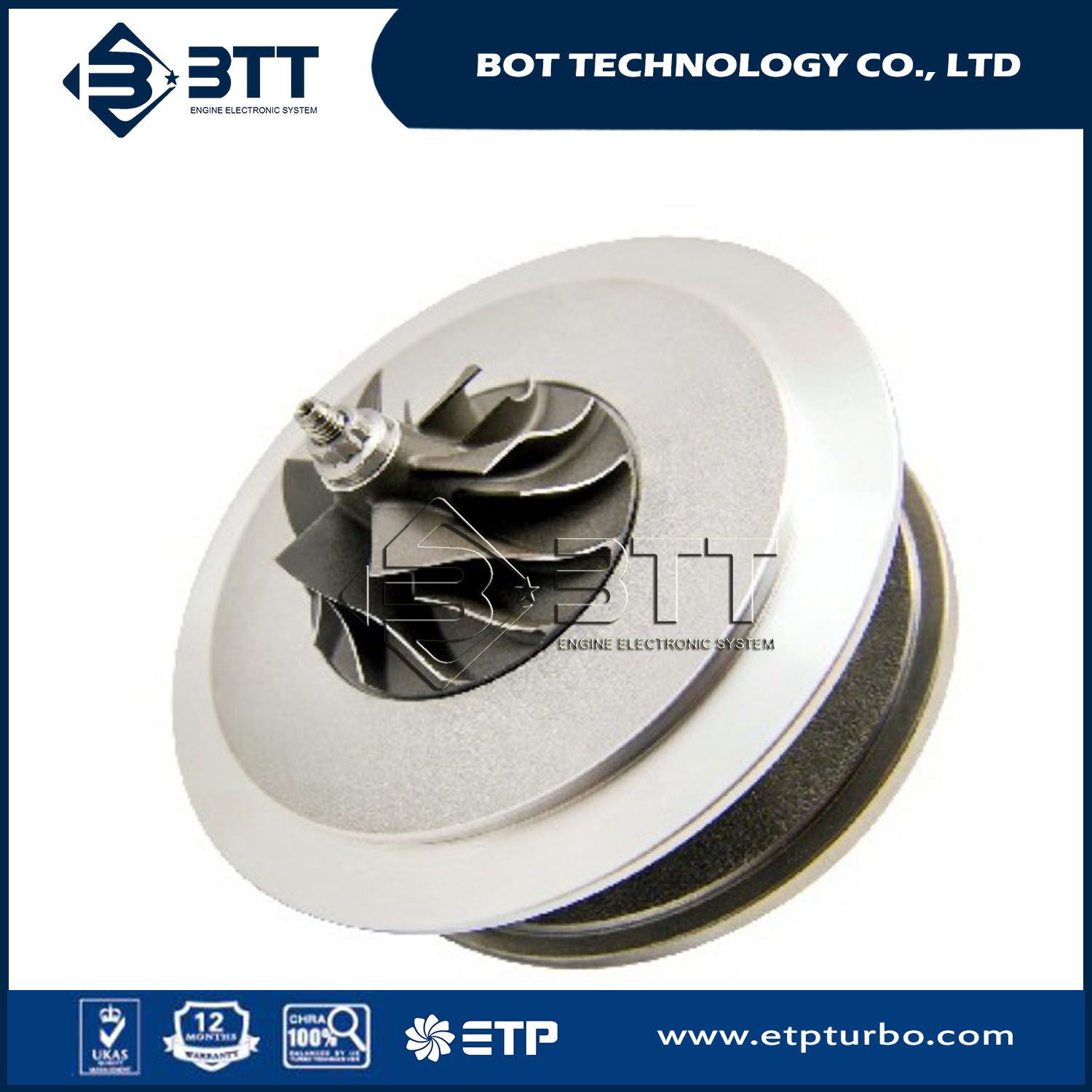 Turbocharger Core Cartridge Chra 715910	Gt2256V	703891-0024	Mercedes-Benz E270 2.7cdi	Om642 Euro4 188HP