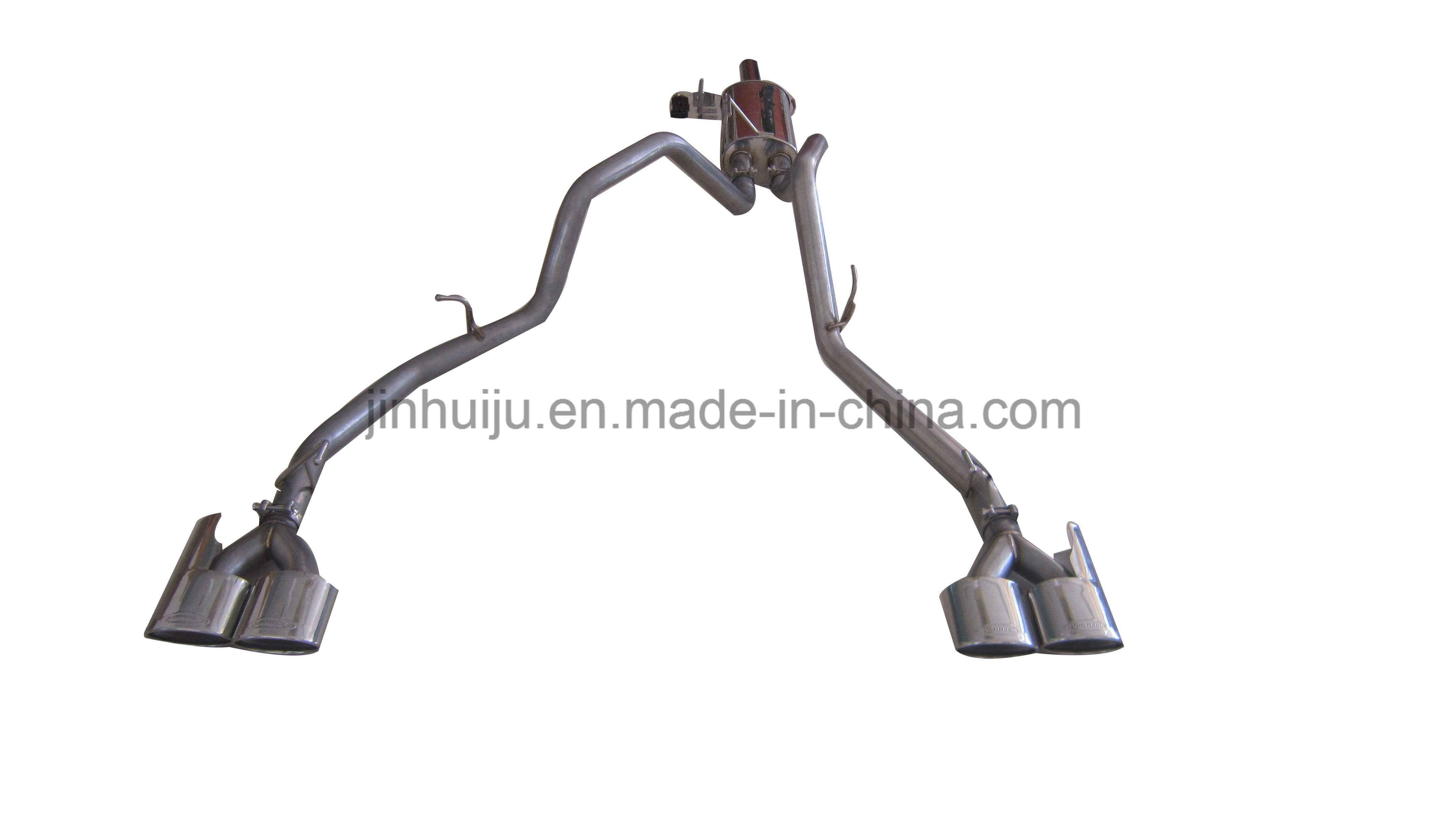 Ford F150 Exhaust Tips Cat-Back with #304 Stainless Steel Hight Quantity