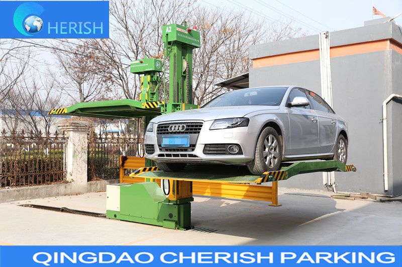No Collision Avoidance Rorating Parking System