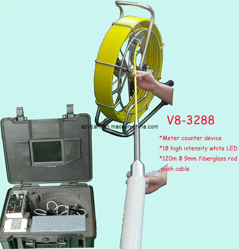 Drain Inspection with Self-Leveling Image