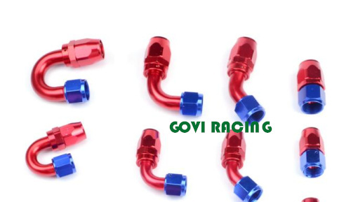 Oil Cooler Fitting 60 Degree An04 Full Flow Swivel Ends