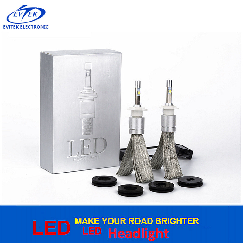 Car Accessory CREE Xhp-50 40W 4800lm R3 4800lm H7 LED Headlight 6000k