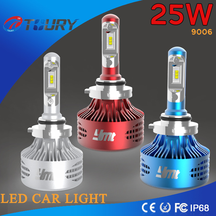 Auto 25W High Power LED Headlight for Car 9006 4WD Ce