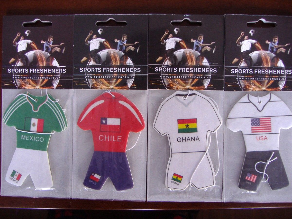 Hanging Sporting Paper Car Air Freshener for Sales