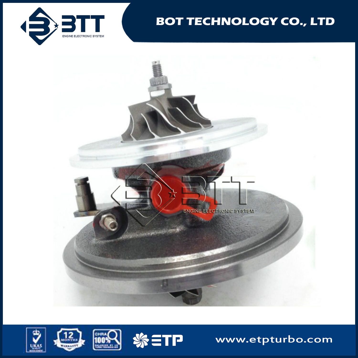 Turbocharger Cartridge/Chra 751851	Gt1646V	CH751851-03	Volkswagen	Touran Tdi	Bkc