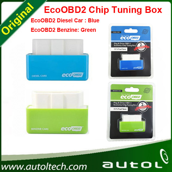 Ecoobd2 for Benzine and Diesel Less Fuel and Less Emission ECU Chip Tuning Box