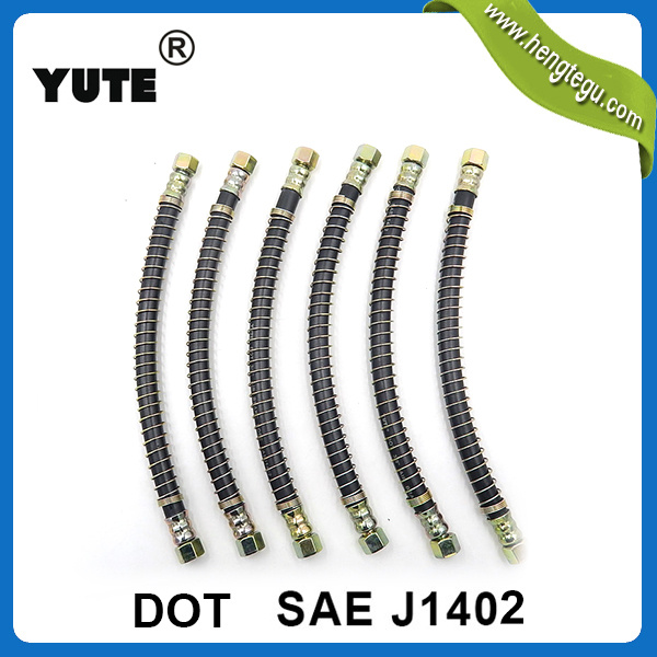 High Performance 3/8 Inch EPDM Rubber Air Brake Hose Assembly