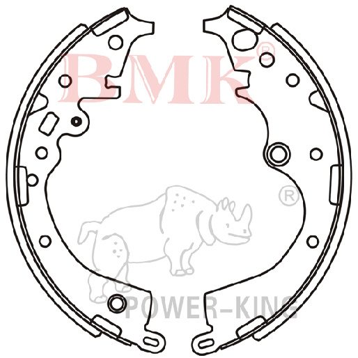 OEM Quality Brake Shoes (K2378)