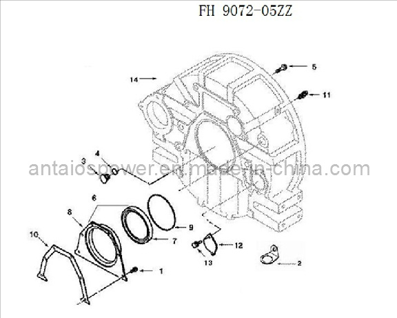 Housing of Cummins Diesel Engine