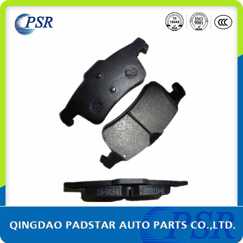 Hot Sale Qualified Auto Parts Semi-Metallic Passenger Car Brake Pads for Nissan/Toyota
