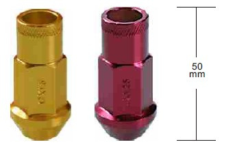 Aluminum nut for wheel