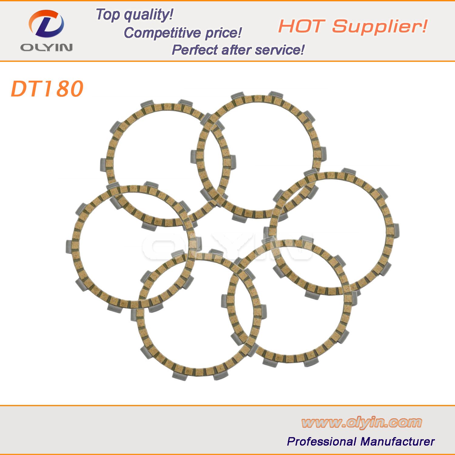 Paper-Based Motorcycle/Motorbike Clutch Plate for YAMAHA Dt180