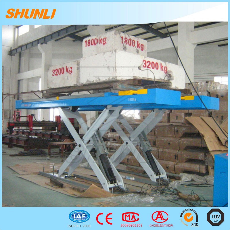 5500kg Car Lift with Extension Platform