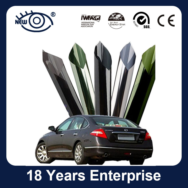 2 Ply Sun Control Car Reflective Metallic Window Tint Film