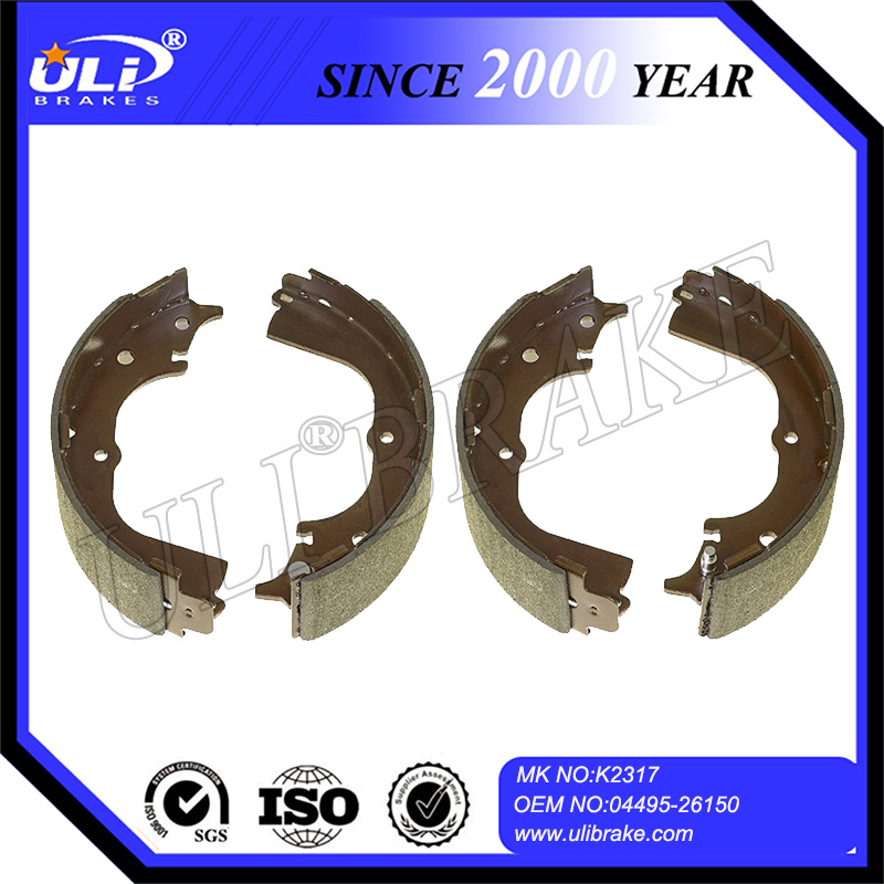 Semi-Metallic High Quality K2317 Car Brake Shoe