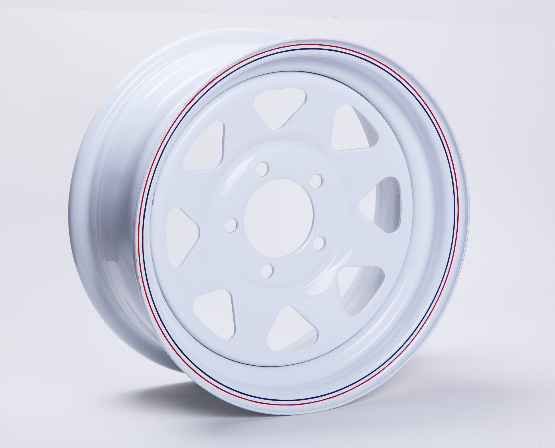 8 Spoke Horse Floating Trailer Steel Wheel Rim 14X6