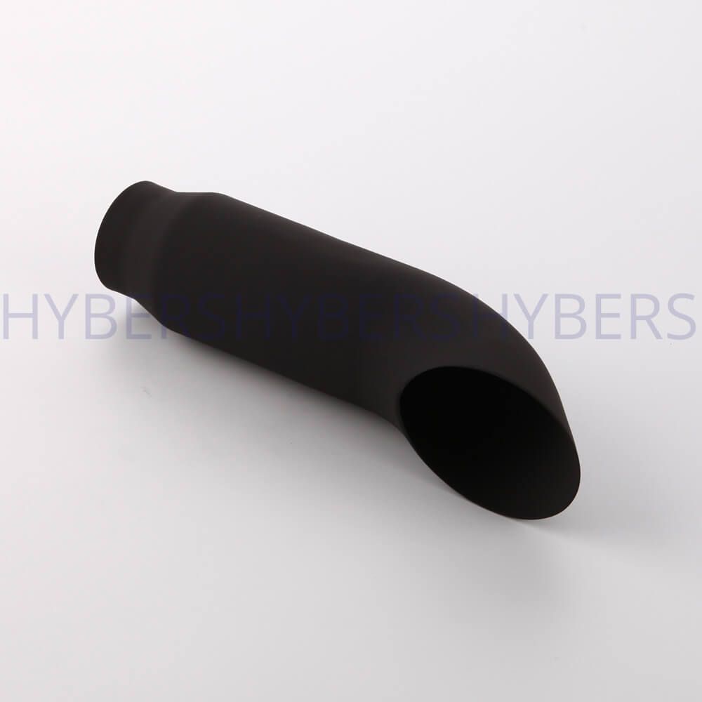 2.25 Inch Black Painted Stainless Steel Exhaust Tip Hsa1167