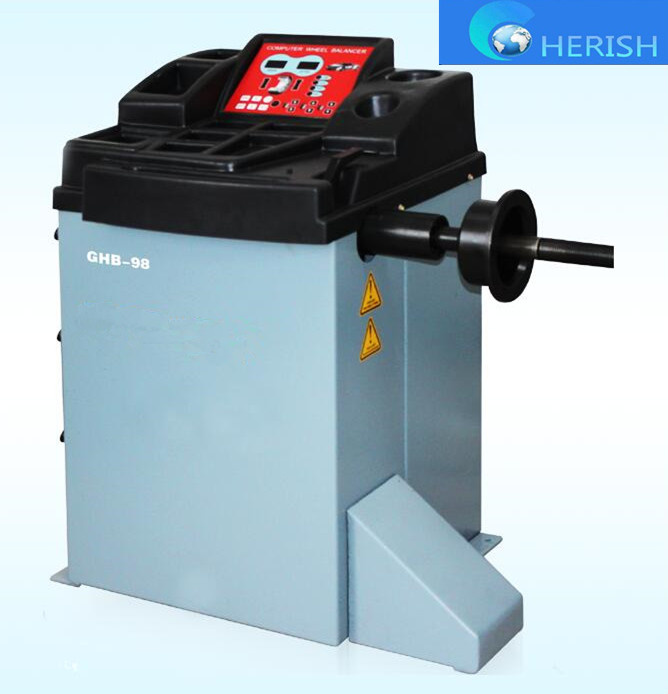 Ghb98 Auto Maintenance Semi-Automatic Wheel Balancer