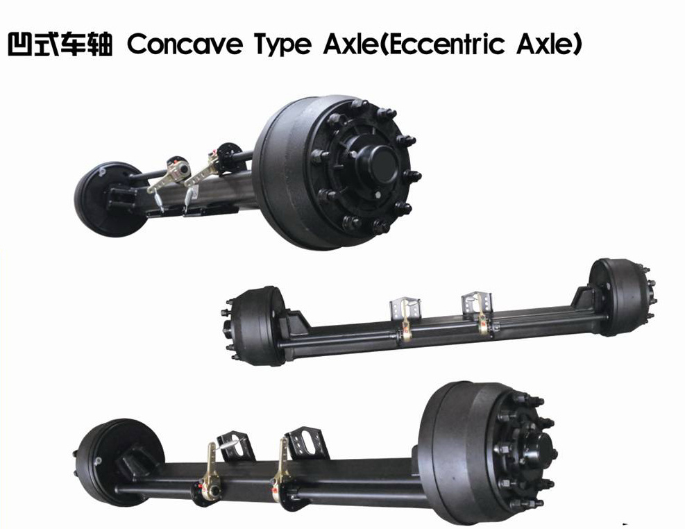 Concave Type Axle Trailer Axle