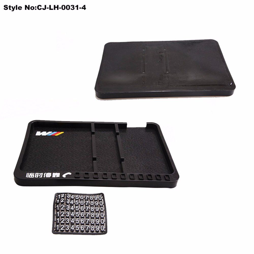 Universal Car Phone Holder Soft Silicone Anti-Slip Mat Car Mount Holder