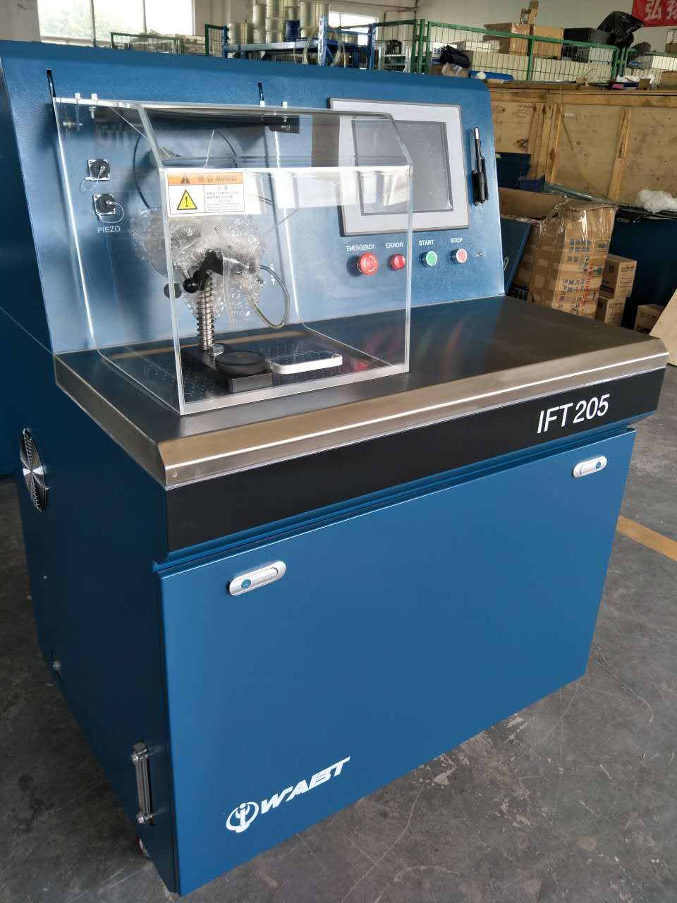 Ift205 Cr Injector Test Bench, Touch Screen Operation, High Speed Performance