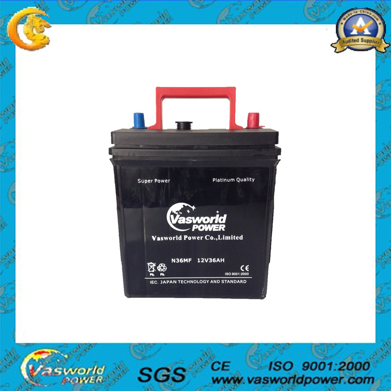 14 Months Warranty SMF Storage Car Lead Acid Battery JIS12V45ah