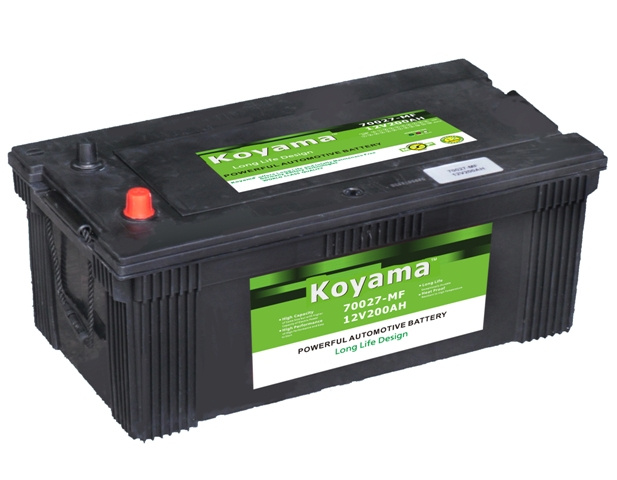 Heavy Duty Truck Battery for European Vehicle DIN70027-12V200ah