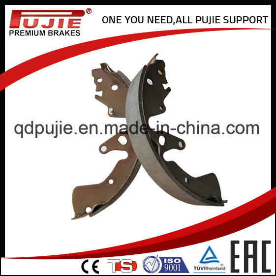 Asbestos Free Semi Metallic Brake Shoe for Japanes Korean Car (PJABS003)