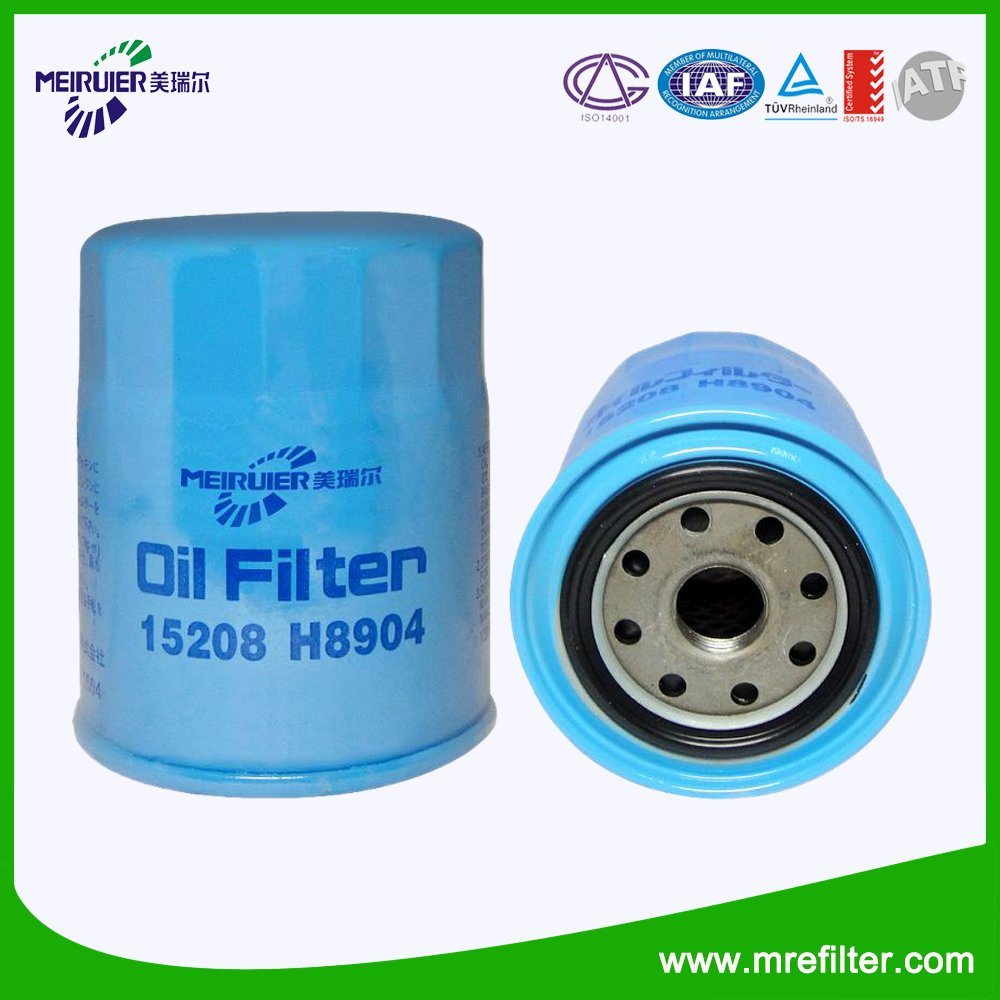 Best Quality Oil Filter 15208-H8904 for Nissan