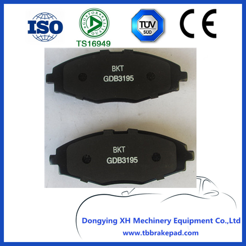 Wear Resisting and Low Noise Brake Pads for Chevrolet Gdb3195