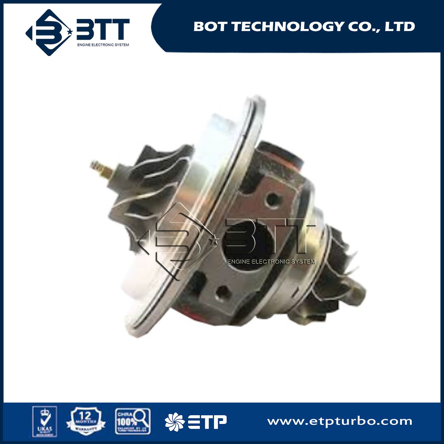 Turbocharger Core Cartridge Chra 53039700120 / 53039710120 / 53039880120 BV35	1009700005 Saab
