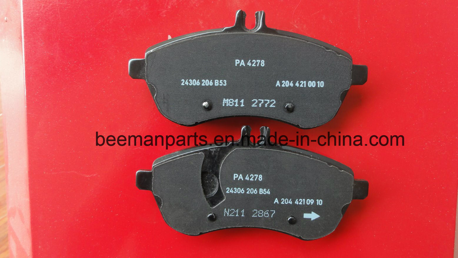 Spare Parts Brake Pad for Mercedes Benz