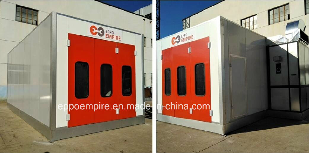 Auto Body Maintenance Infrared Lamp Car Spray Paint Booth for Garage