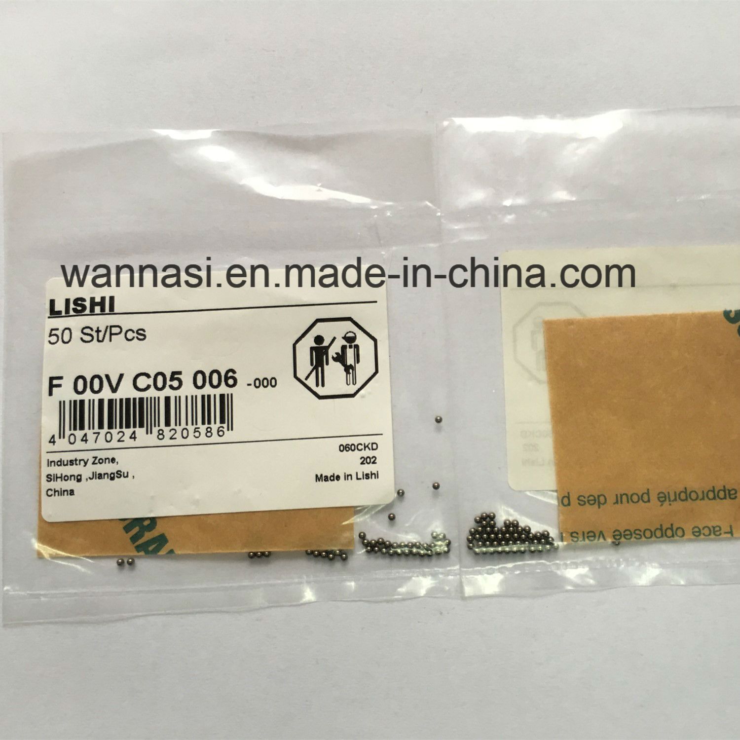 Fuel Injection System Common Rail Bosch Steel Ball F00vc05006 for Injector Valve