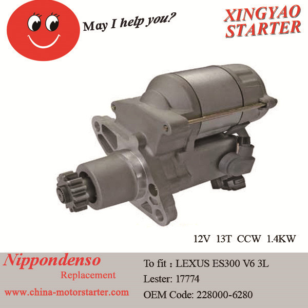 Starting Motor for Toyota Highlander 2001-2003 (228000-6280)