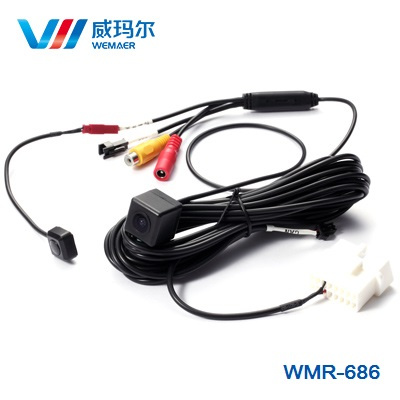 Waterproof OBD Auto Car Rearview Parking Camera with Dynamic Reverse Track