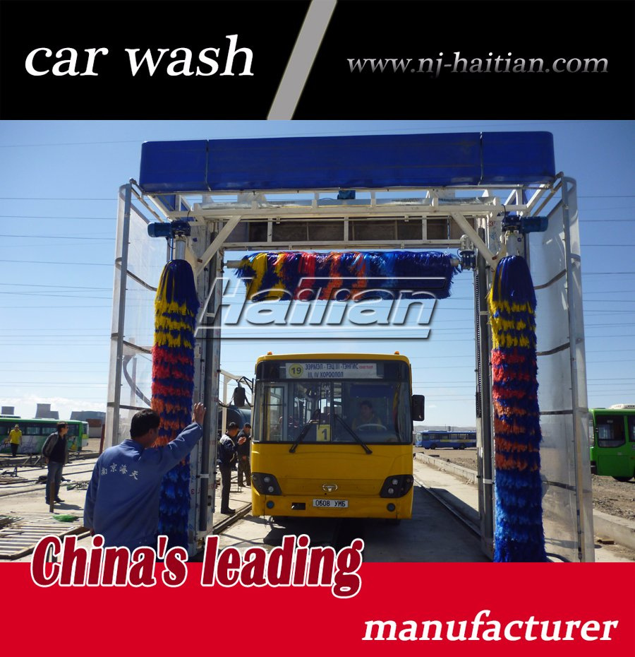 Quality Automatic Bus and Truck Wash Equipment with Italy Brushes
