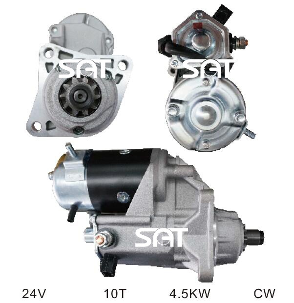 Nippondenso Starter 24V 4.5kw 10t
