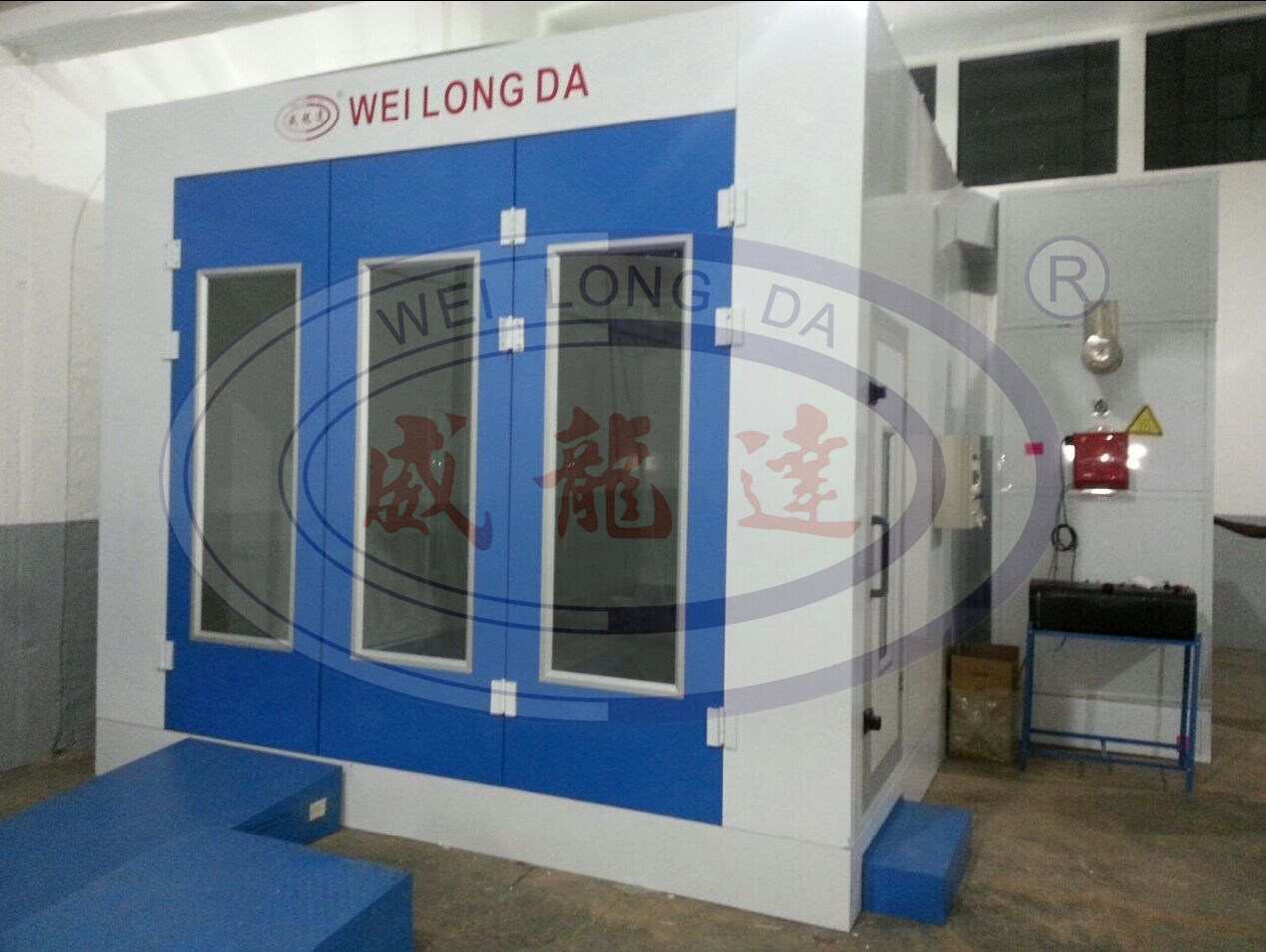 Wld6200 Luxury Door Paint Booth Car Paint Booth